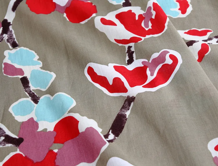 LEO &amp LIN новый стиль Diy ремесло ткань хлопок Тонкая хлопковая капок Tissus 50 см | Дом и