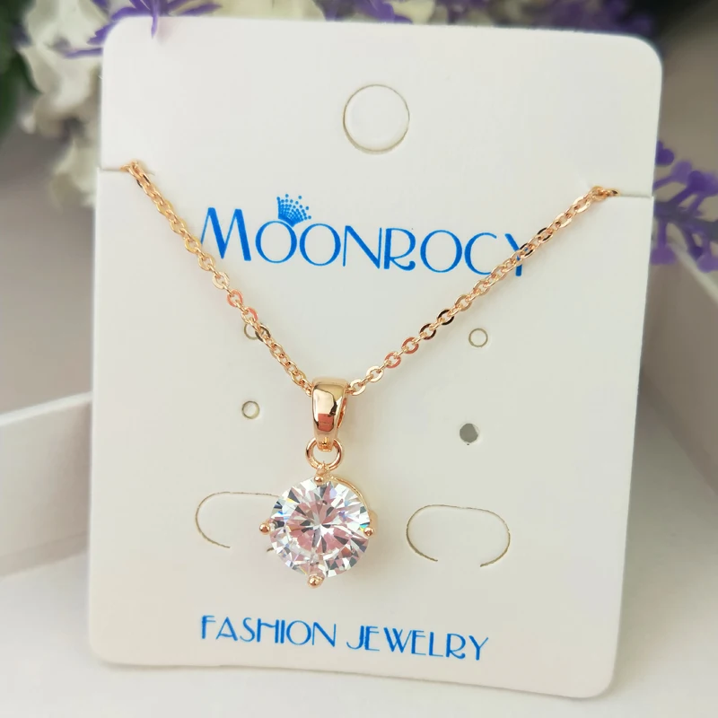 MOONROCY бесплатная доставка модные ювелирные изделия оптовая продажа ожерелье из