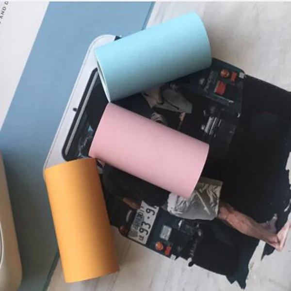 Color Sticker Paper PeriPage paper ANG термобумага этикетка бумажный стикер бумага для фотопринтера - Цвет: Color Sticker Paper