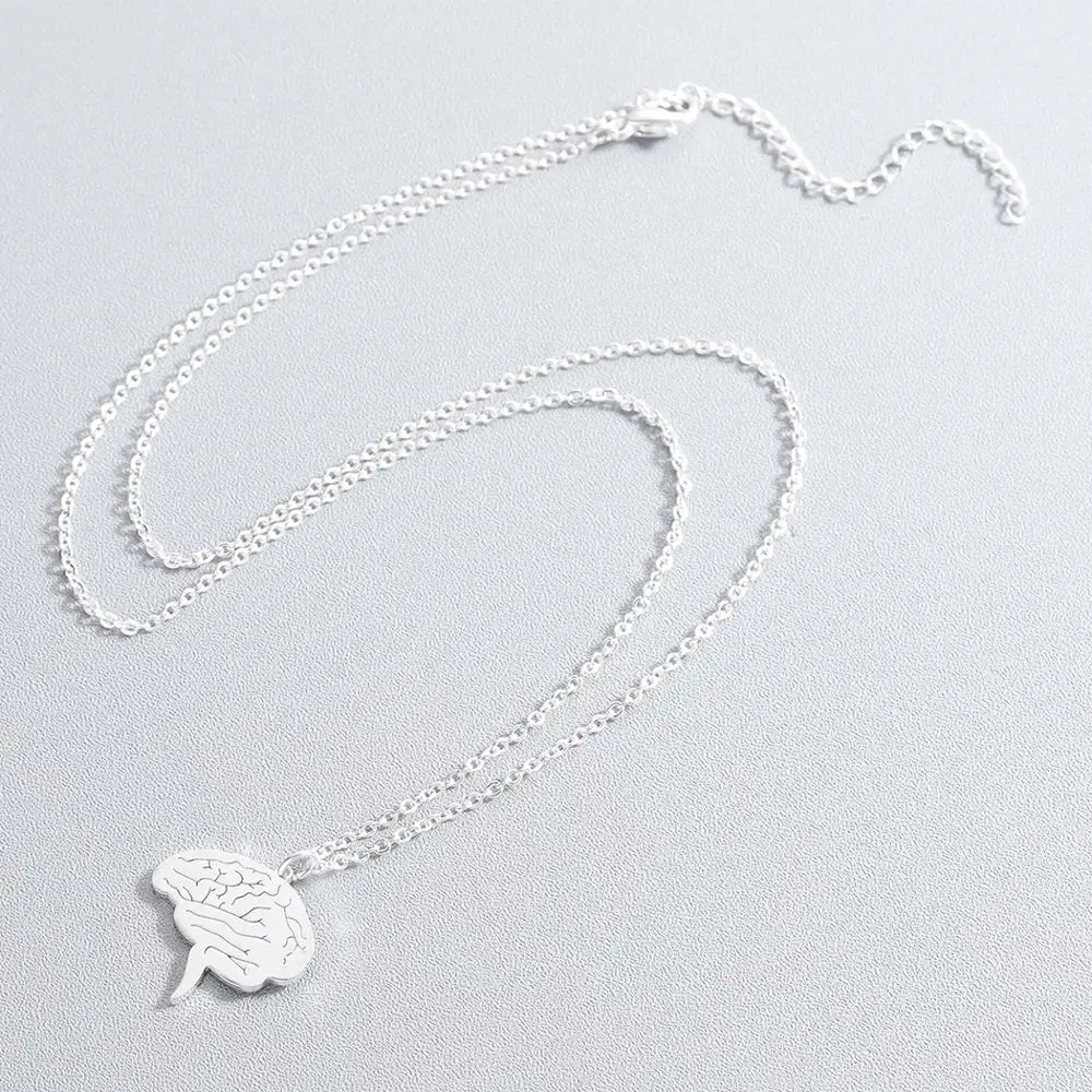 Todorova Fashion Science Jewelry медицинский нейрон черепно мозговой нерв кулон ожерелье