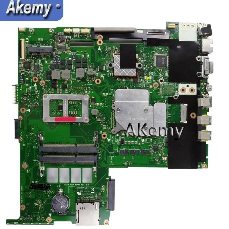 Amazoon G55VW материнская плата для ноутбука GTX660M 2 ГБ G55V тестовая тест материнской