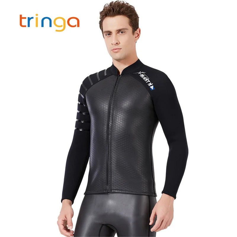 Взрослые куртки для смузбэк дайвинга 3 мм неопреновый лоскутный костюм