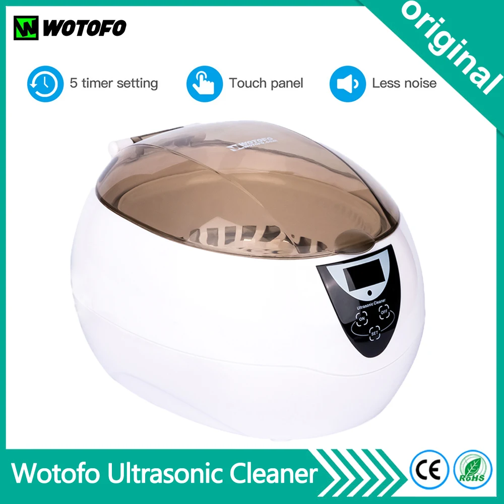 Оригинальный Wotofo 750 мл ультразвуковой очиститель 50 W 42 кГц электронная Очистка