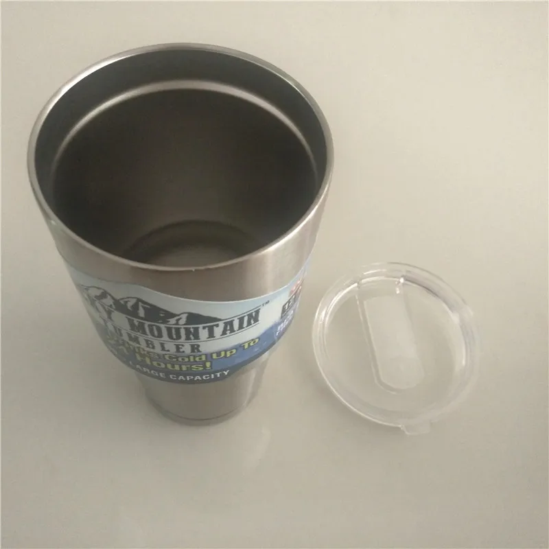 Нержавеющая сталь термос чашка 30 унций с двойными стенками вакуумной изоляцией