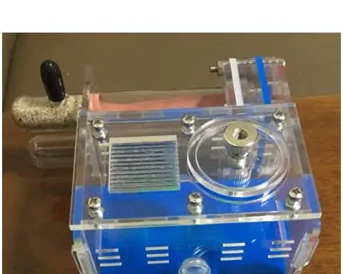Новые мини 2 шт стеклянные трубки acryl ic муравьи гнездо для sientificic Abservation Granja de гормональные Nid Fourmis насекомых acryl муравьиная ферма - Цвет: blue luxury tube