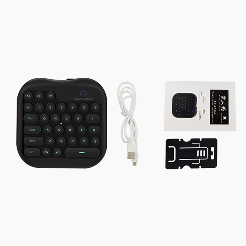 Only Keyboard Подключи и играй PUBG мобильный Геймпад контроллер игровая клавиатура мышь конвертер адаптер док-станция для телефона Android - Цвет: Only Keyboard