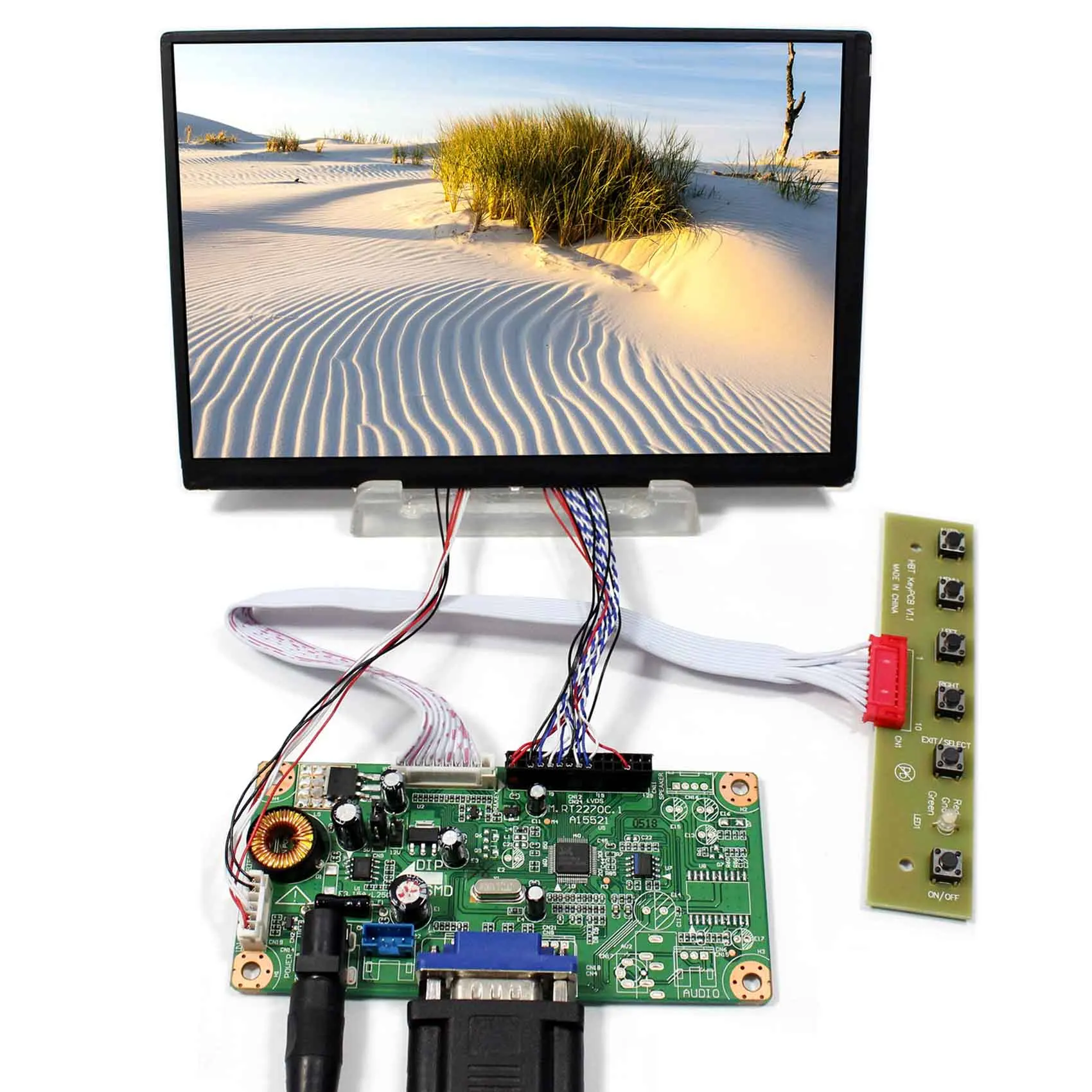 

VGA LCD Controller Board RT2270C-A+7" 1280x800 N070ICG-LD1 IPS LCD Panel
