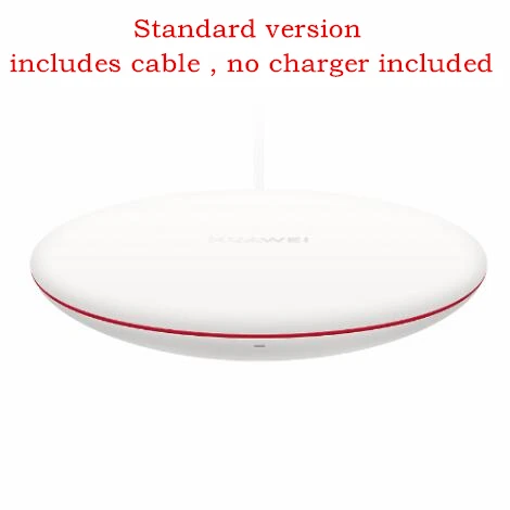 white Оригинальное Беспроводное зарядное устройство huawei 15 Вт(макс.) версия быстрой зарядки type-C Qi умное быстрое зарядное устройство для huawei mate 20 Pro mate 20 RS - Цвет: white