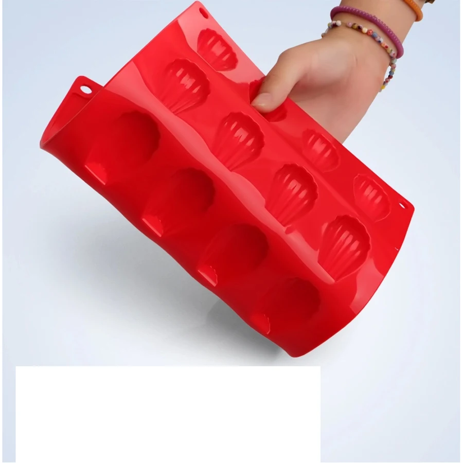 2PCS 20-Cavity Mini Fancy Bundt Madeleine Shell Cake Pan Silicone Mold Baking Mould | Дом и сад