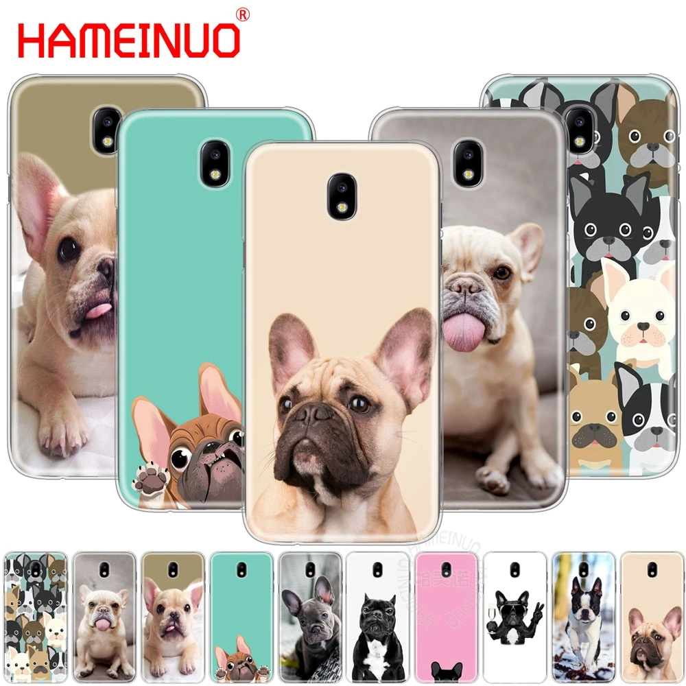 HAMEINUO чехол для телефона с изображением французского бульдога Samsung Galaxy J3 J5 J7 2017 J527