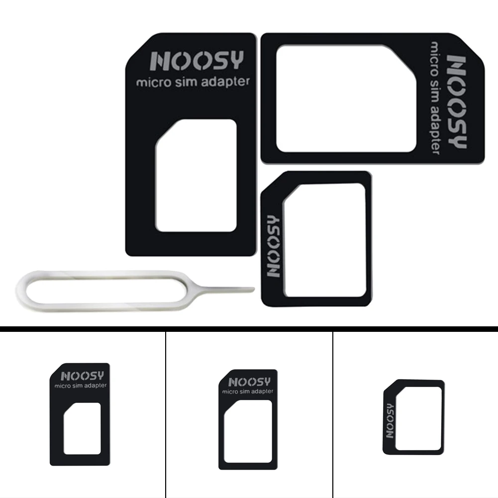 Для iPhone 4/4S для преобразования NANO SIM карты 5/5S/5C 4 в 1 адаптер с Pin ~| |