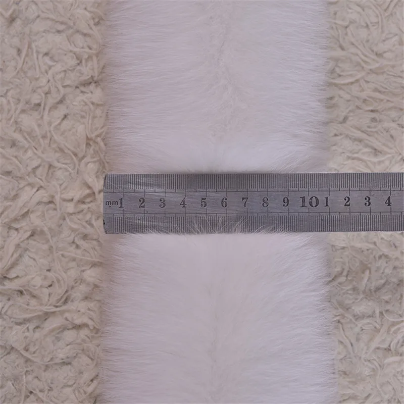 New fashion Natural Fox fur collar Winter scarf shawl multicolor fox fur collar Scarves Solid warm Women hood fox fur muffler