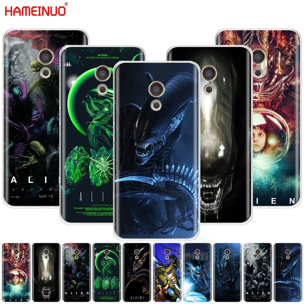 Чехол HAMEINUO Xenomorph для пришельцев брикет Meizu M6 M5 M5S M2 M3 M3S MX4 MX5 MX6 PRO 6 5 U10 U20 note