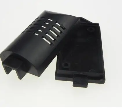 Черный пластиковый чехол с датчиком температуры и влажности 60*27*16 мм|sensor element|box