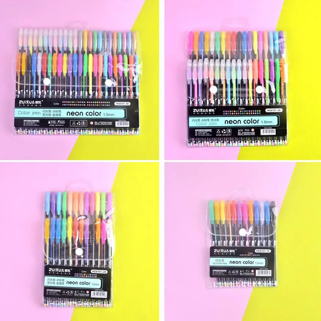 Прочный портативный Гладкий стойкий блеск для студентов как гелевая ручка