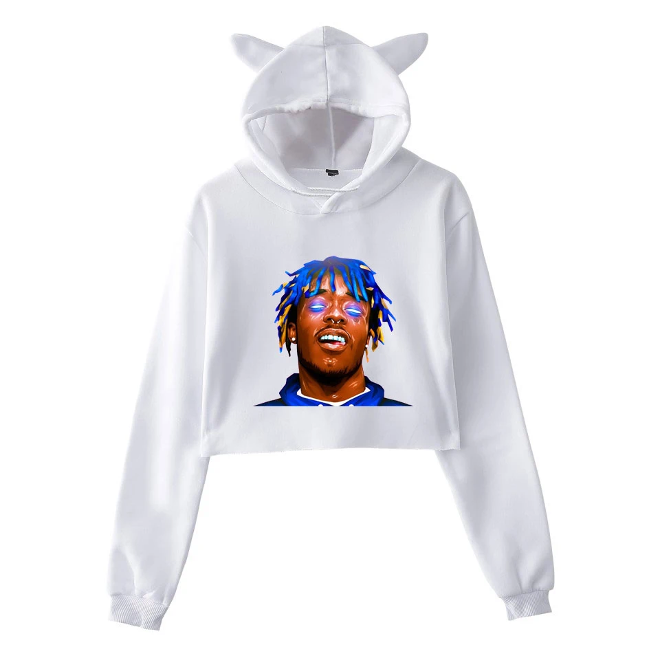 Женская толстовка с капюшоном LIL UZI VERT модная повседневная в стиле хип хоп принтом