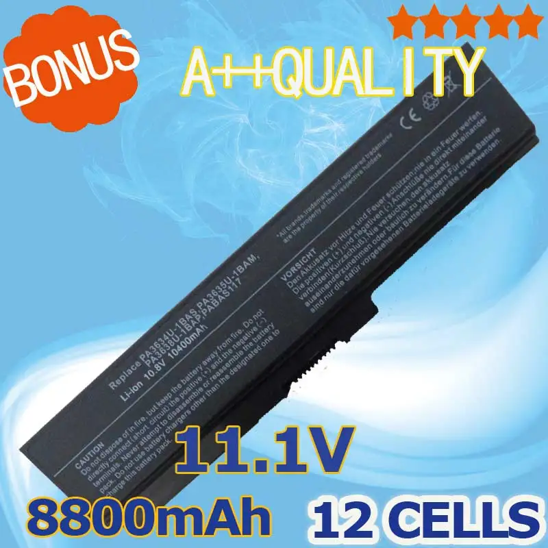 Аккумулятор для ноутбука Toshiba Satellite Pro C650 C660D L630 L670 U400 U500 C650D C660 L640 T110 T115 U405D T135 U405 12
