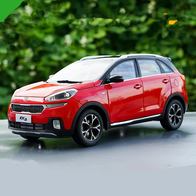Высокая имитация KIA KX3 SUV Коллекция Модель 1:18 передовая модель автомобиля из