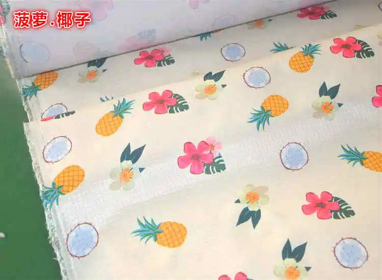 fruit 210D водостойкая полиэфирная ткань Оксфорд ПВХ покрытая скатерть, сумки для палатки автомобиля, влагостойкие коврики, клееная ткань - Цвет: fruit