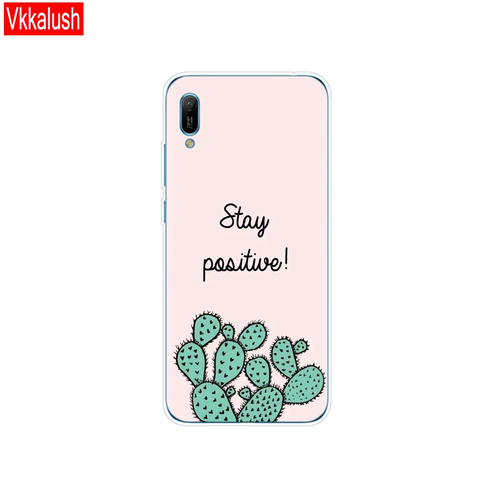 80016 Huawei Y6 чехол huawei Y6 чехол из силикона и ТПУ мягкий чехол для телефона для huawei Y6 MRD-LX1 MRD-LX1F Y 6 Pro Y6 премьер-Чехол - Цвет: 80016