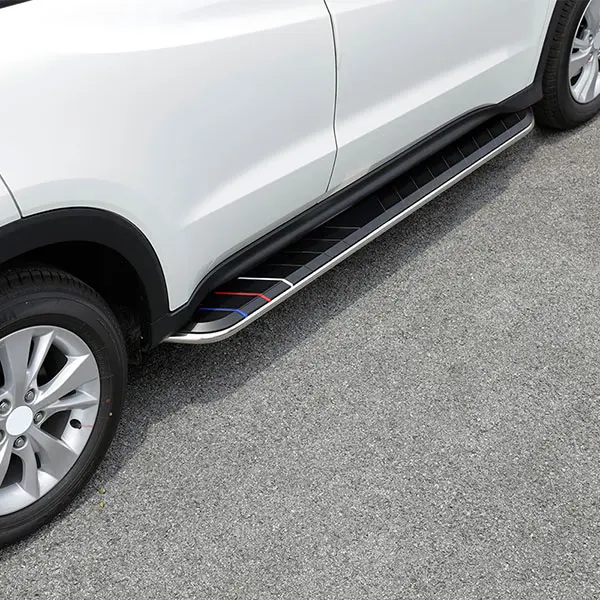 Сайд степ подходит для Honda HRV HR-V Vezel 2016-2020 Нерф-бар Алюминиевый сплав Новый дизайн автомобильного стиля.