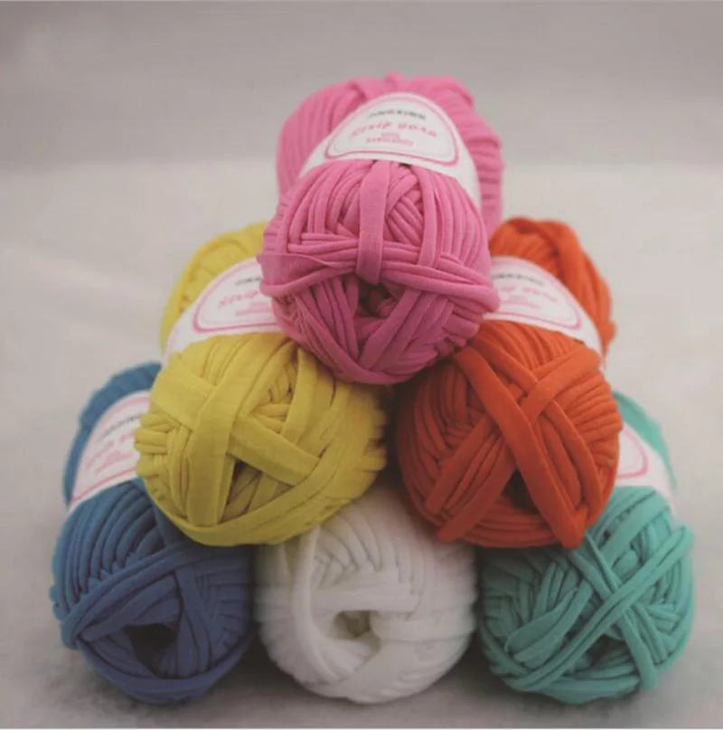 30 м * 5 шт. креативная толстая футболка пряжа для вязания сумочка сделай сам 100%
