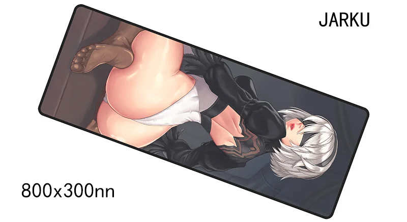 NieR Automata коврик для мыши 800x300x2 мм коврики для мыши notbook компьютерный коврик для мыши Аниме игровая мышь геймерская клавиатура коврики для мыши