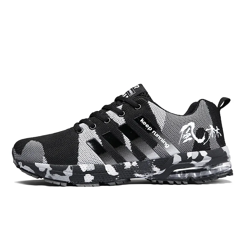 

2020 Men Sport Light shoes Men Air Sneakers Breathable Mesh Outdoor walking athletic Shoe Male Shoe Big Plus Size 36-46