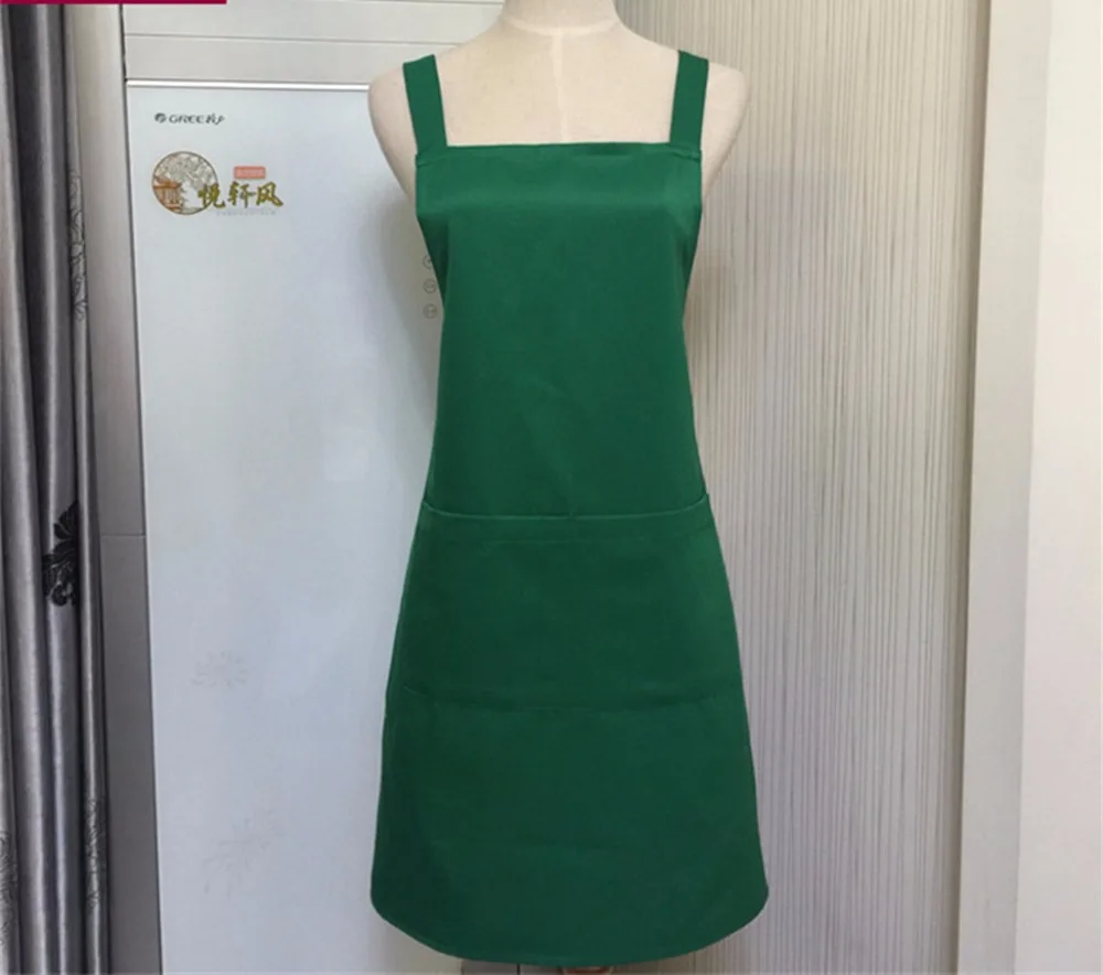 Kitchen Restaurant Bar Chef Cook Clean Avental Delantal Tool Bib Apron Waiter Tablier with pocket | Дом и сад