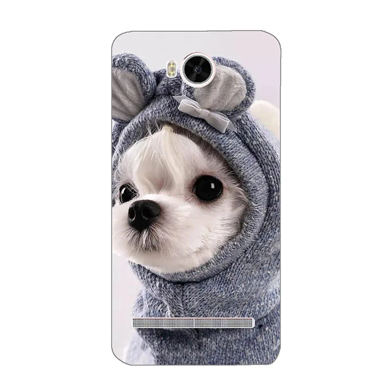 Cute Fashion Flower Case For Huawei Y3 2 Y3II-U22 LUA-U22 Lua-L21 Cases Pattern Printed Phone Cover Fundas Matte Animal Shell | Мобильные