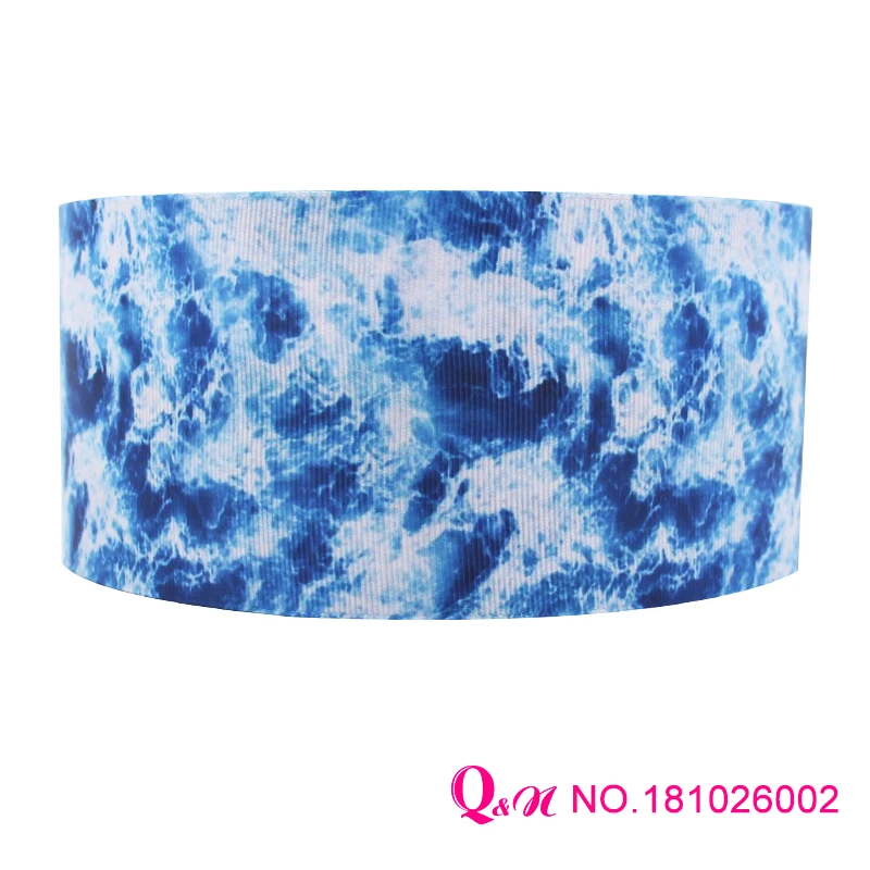 qn 10 yards lot 22mm 38mm 75mm 181026001 natural landscape design printed grosgrain ribbon for hairbow | Дом и сад