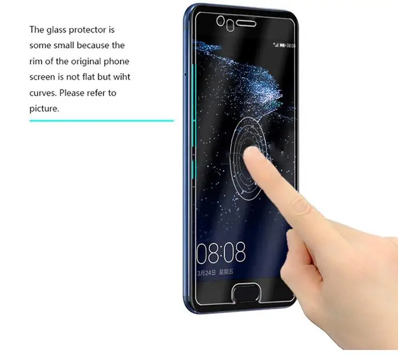 2 упак./лот для Экран протектор huawei P10 Стекло закаленное Стекло для huawei P10 изогнутая пленка из ТПУ huawei P 10 полный охват пленка