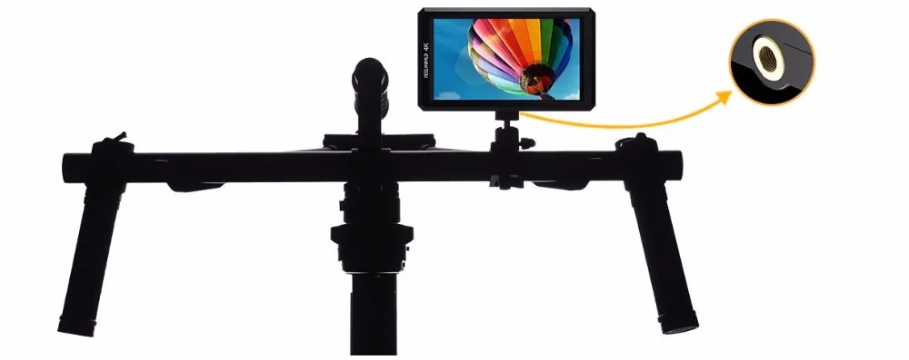 Можно отправить из ЕС) Feelworld F6 5," ips 4K HDMI монитор+ NP-F750 Аккумулятор для DSLR или беззеркальной камеры может питание для DSLR
