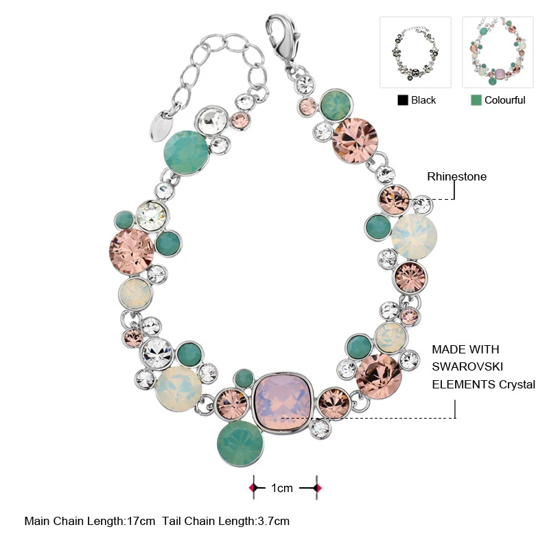 Neoglory браслеты и подвески с бусинами модные ювелирные изделия подарок для девочек