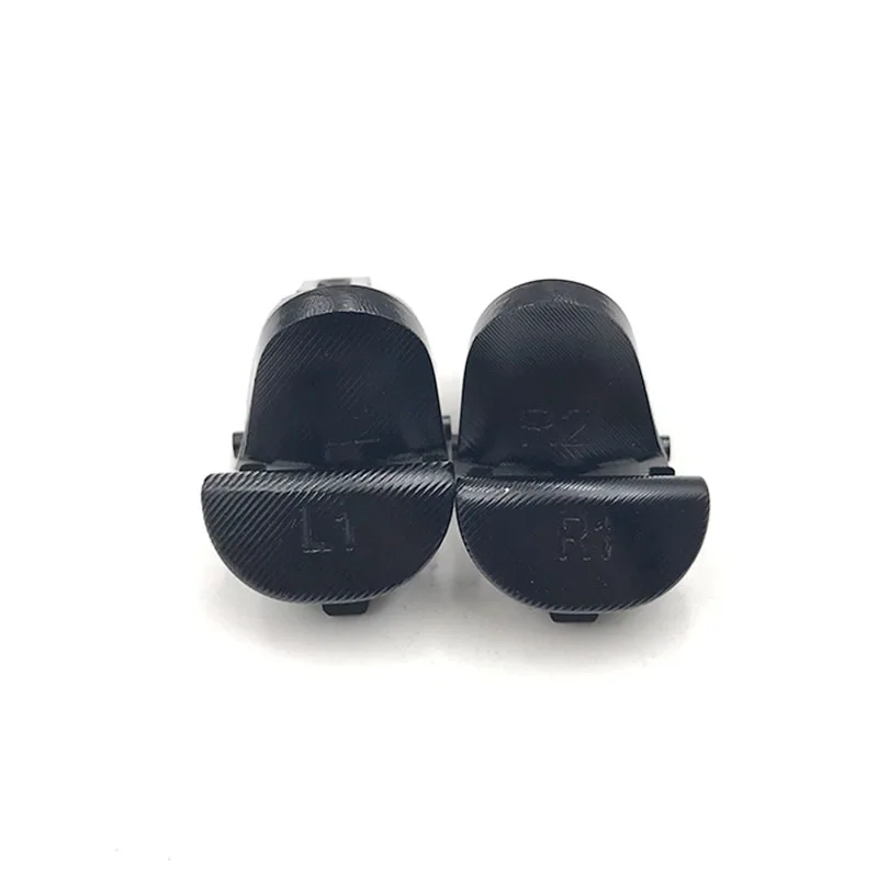 Black L1 R1 L2 R2 Металлические пуговицы в виде пуль thumbstick cap L1 R1 L2 R2 Dpad алюминиевые кнопки для PS4 Slim Pro контроллер Dualshock 4 JDM040 JDS040 - Цвет: Black L1 R1 L2 R2
