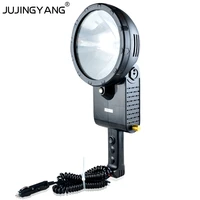 outdoor work light hand lantern abs 55w 220w hid h3 xenon bulb portable spotlight flashlight for huntingcampingfishlight