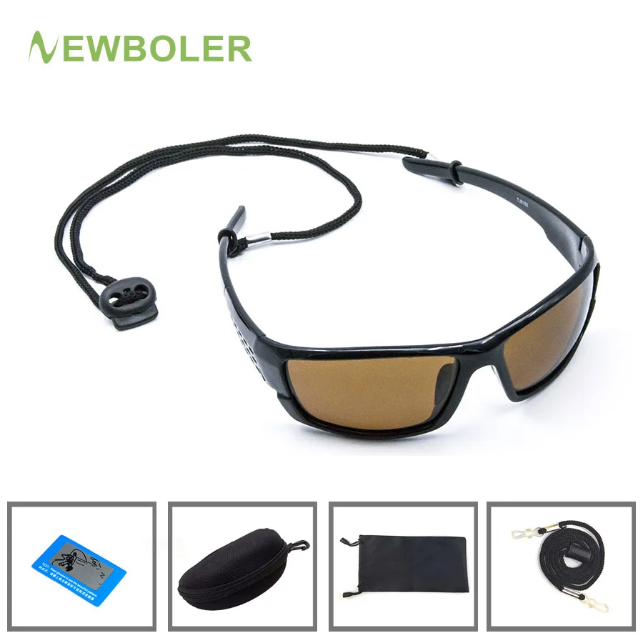 Солнцезащитные очки NEWBOLER Мужские поляризационные ночная версия для спорта на