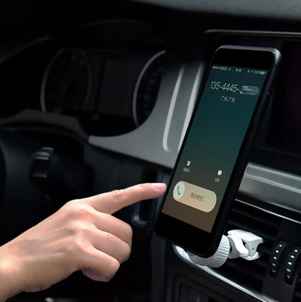 USAMS Universal Magnetic Holder 360 Degree Rotation Car Phone Magnet Mount For iPhone Samsung Xiaomi | Мобильные телефоны и