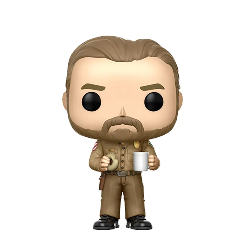Экшн фигурки Funko POP Stranger things HOPPER & Eleven NANCY ПВХ игрушки для детей подарок на день