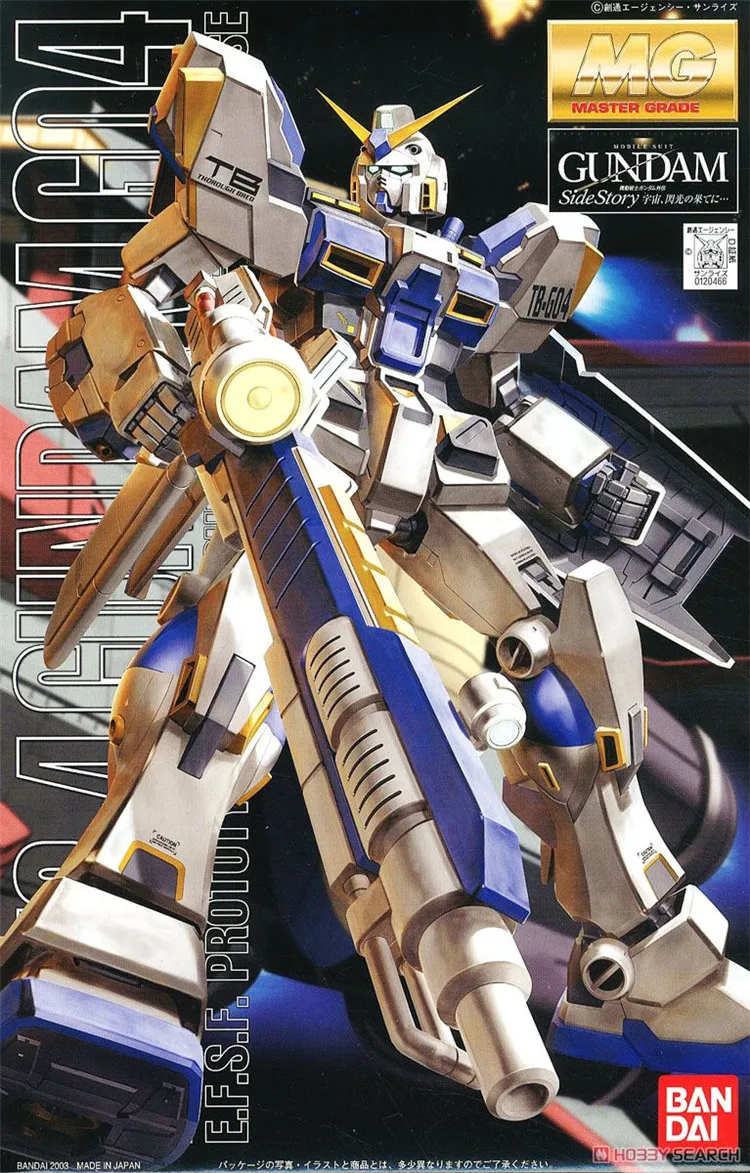 Bandai Gundam MG 1/100 G04 RX-78-4 мобильный костюм сборки модель Наборы фигурки пластмассовые игрушечные модели