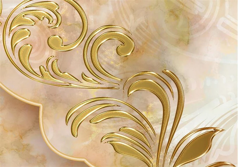 

Custom 3D Stereoscopic Wallpaper Modern Wall Murals Living Room Wallpaper Decoration Entrance Hallway Oil Painting Flowers Mural