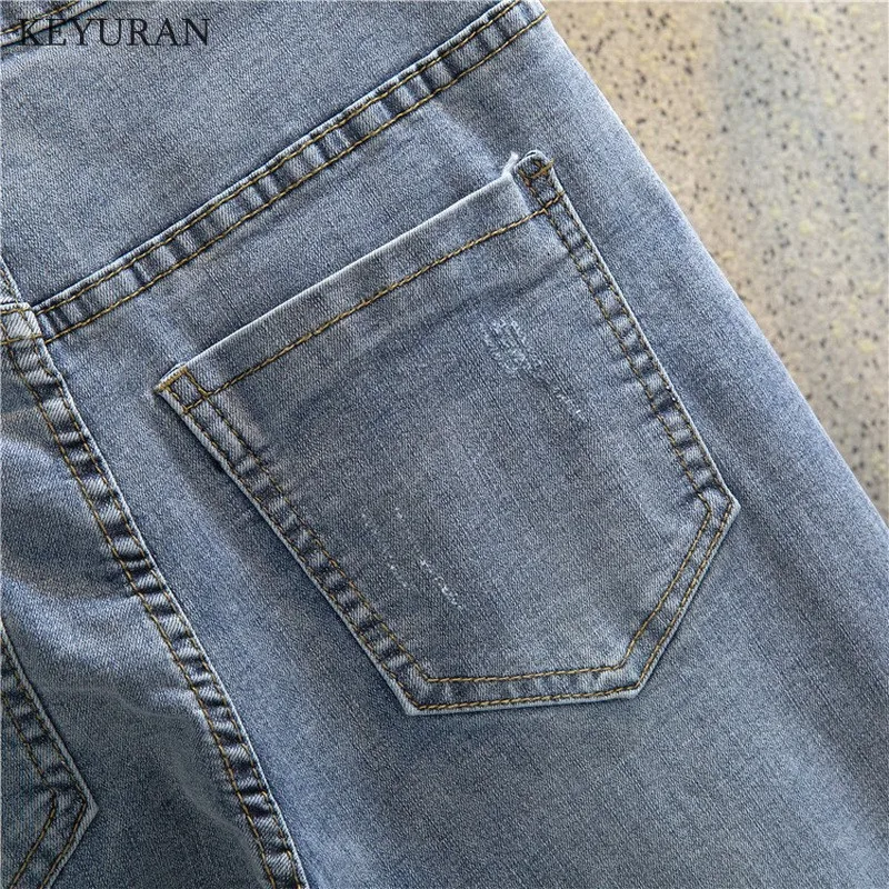 Patchwork Jeans For Women Spring Bottom Ripped Loose Harem Denim Trousers Fashion Streetwear Clothing Pantalones Vaqueros Mujer |