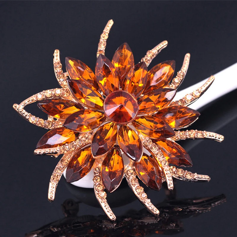 UDDEIN заколка для лацканов свадебные аксессуары модные красные броши в форме