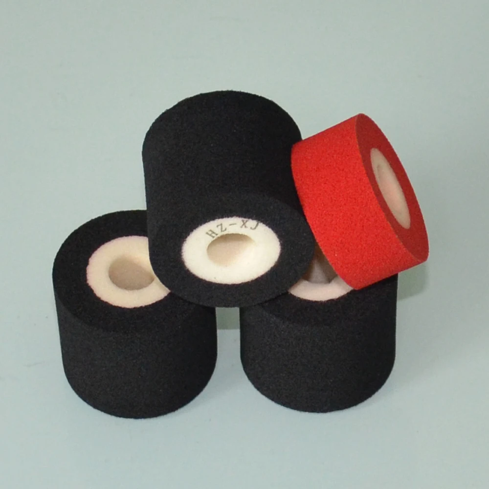 Черный Диаметр 36 мм высота 16 coder принтер горячий ролик с чернилами для запайки