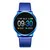 blue leather Новые умные часы Q8 с цветным экраном, модные женские Смарт-часы, фитнес-трекер, монитор сердечного ритма для huawei iphone - Цвет: blue leather