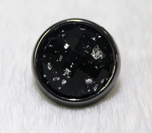 Горячая продажа 18 30 мм супер качество черная кнопка пистолет база круглые кнопки