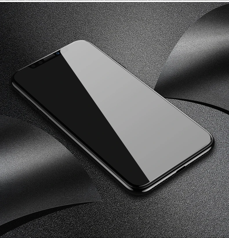 11D закругленные края полное покрытие экрана протектор стекло на iPhone X XS Max XR экран протектор для iPhone 7 6 6s 8 Plus стекло