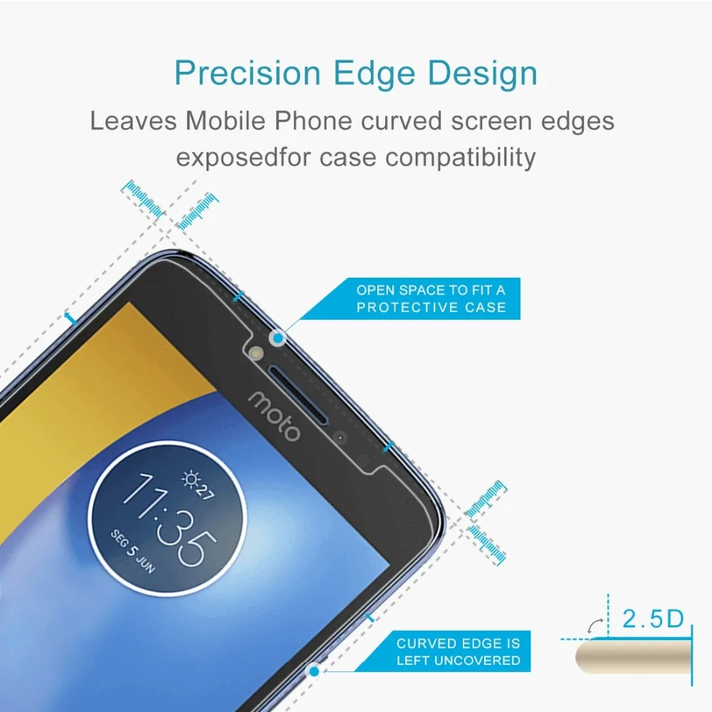 Закаленное стекло для Motorola Moto E4 / E3 E5 Play Plus G4 M Z Force Защитная пленка экрана|Защитные