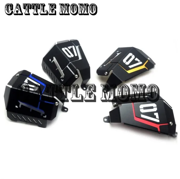 

Мотоциклетная Защитная крышка для Yamaha MT07 mt-07 2013 2014 2015 мотоциклетный радиатор боковая Защитная крышка решетка