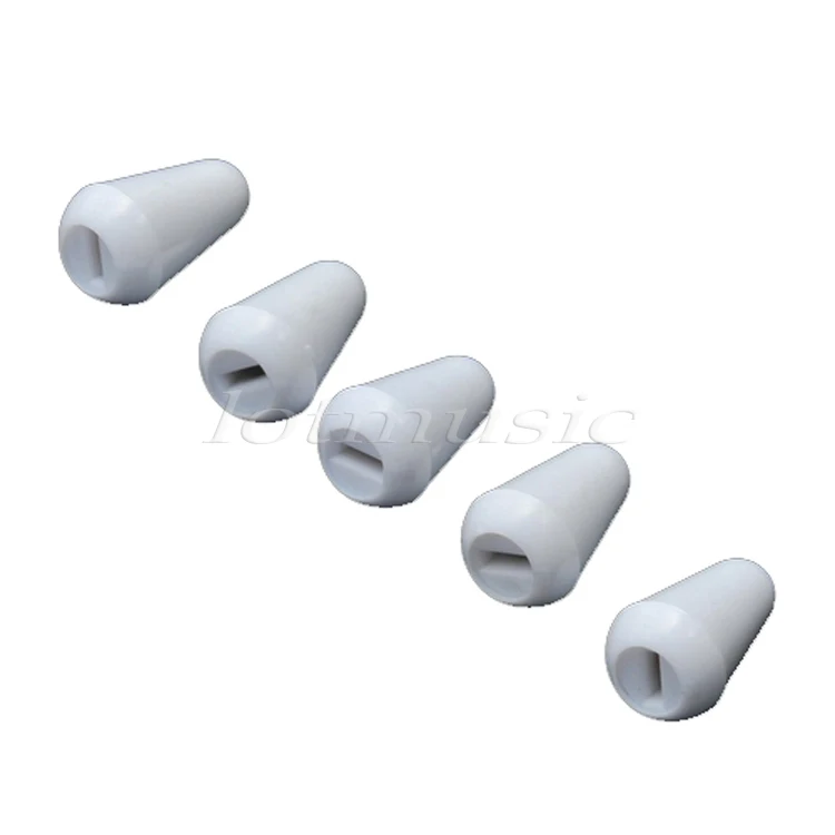 5 шт. белые ходовые крышки рычага переключателя звукоснимателя Запчасти для